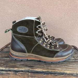 Bos. & Co. Olive Geenah Suede Waterproof Hiking Boot